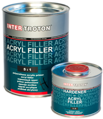 Troton sanding primer, incl. hardener (3L) -grey