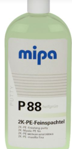 Mipa P88 Fine putty 475ml + hardener 25g
