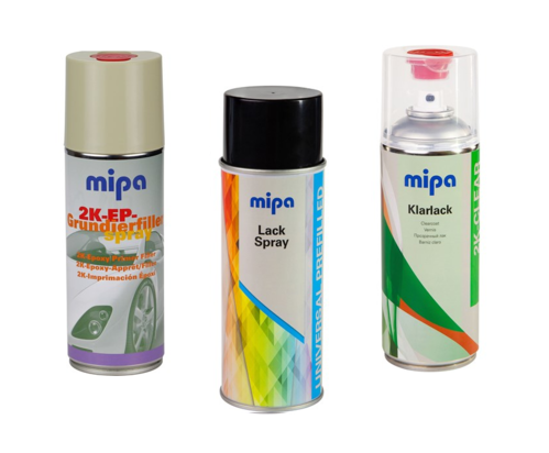 Spray package 2K -metallic/pearl base color.