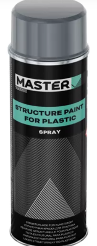 Texture paint for plastic 500ml black
